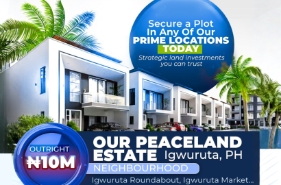 Peaceland Estate Igwuruta Port Harcourt